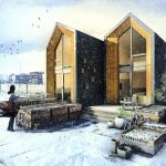 Casa Prefabricada de fácil instalación y alimentada por energía solar